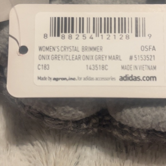 Adidas Women’s Crystal Brimmer - Color: Onix Gray - Picture 7 of 8